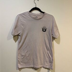Smokey Bear Light Gray Graphic Tee